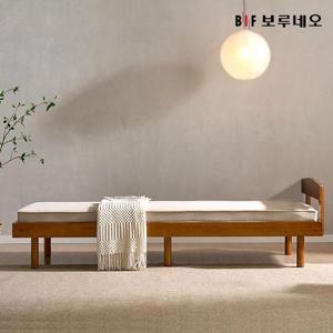 [보루네오하우스]앳홈 헥스 원목 데이베드 소파베드 (A 프레임+매트)