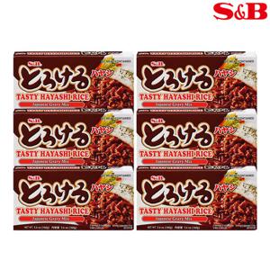 S&B 에스비 하이라이스 하야시라이스 160g 6개입