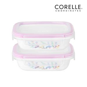 [코렐 코디네이츠][산호세 2종] 밀크글라스 디시키퍼 1000ml *2