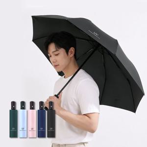 [1+1] 원터치 남성 우산 UV차단 자동우산 양산 겸용 (총 2P)