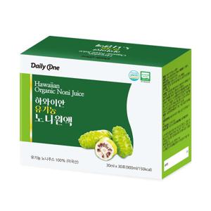 데일리원 하와이안 유기농 노니 원액 착즙 주스 1통