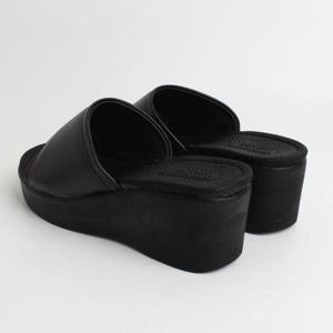 [디자이어로즈]여성 사무용 정장슬리퍼 키높이굽 8cm