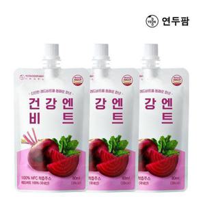 [연두팜]100% 국내산 건강엔 비트즙 80ml 1개