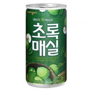 [웅진식품] 초록매실 180ml x 60캔