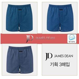 [좋은사람들]제임스딘 베이직 면 100% 트렁크 3종세트 Z43