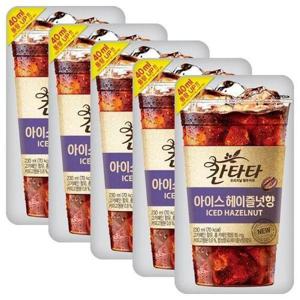 [기타]롯데 칸타타 아이스 헤이즐넛향 230ml x  50팩