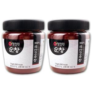 [코스트코] 청정원 순창 100% 국산 고추장 2kg(1kg x 2개)