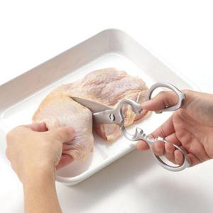 일본 무광 스텐 분리형 주방 가위 WEA9B77