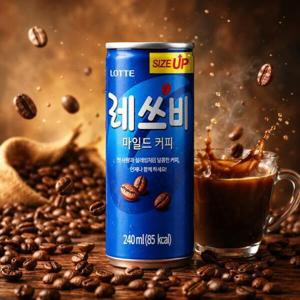 롯데칠성음료 레쓰비 240ml x 30개입 캔커피 커피 레츠비 레스비 캔음료