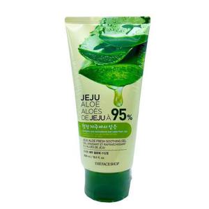 더페이스샵 신선한 제주 알로에 수딩젤 알로에베라 튜브형 300ml, 1개