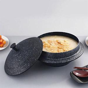 돌솥 뚝배기 밥 가마솥 냄비 솥 주물솥 곱돌솥 22CM WFOR0UT