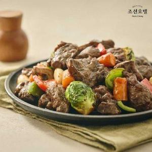[조선호텔 ]한입 안심 찹 스테이크 430g x 4팩 (약 8인분)