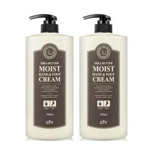 C2Y 쉐어버터 고보습 핸드&풋크림 대용량 500ml x2개 / 60ml 다구성