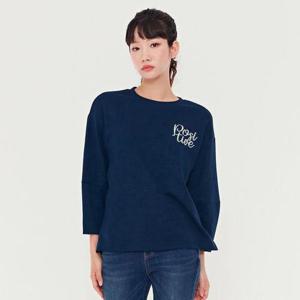 [체이스컬트]여성 소매 변형 9부 티셔츠-BERG5151B0G