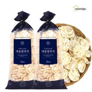 [우리가스토리] 오곡쌀과자 350g x 2봉 대용량과자 옛날과자 뻥튀기