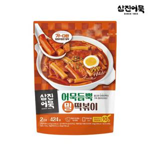 [삼진어묵] 어묵듬뿍 밀떡볶이 424g