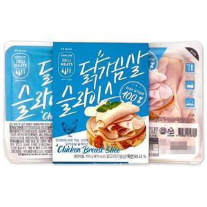 [해핑] 코스트코 델리미트 국내산 닭가슴살 슬라이스 햄 700g