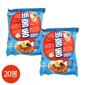 농심 배홍동 비빔면 137g x 20봉