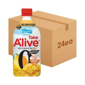 덴마크 테이크얼라이브 제로 망고 500ml, 24개