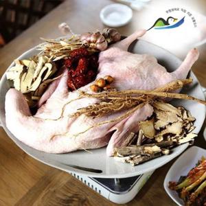 덕담골 유황오리 백숙용 1.6kg(약재 별도)