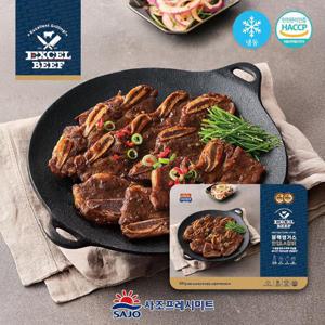 [사조프레시미트] 블랙앵거스 (초이스급이상) 한입 LA갈비 4kg(500g*8팩)