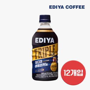 [이디야] (PET)아메리카노 500ml, 12개입