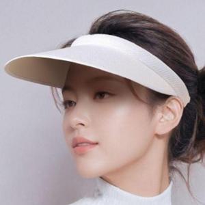 모노 와이드 썬캡 화이트 여성용 여성선캡 와이드썬캡 WFLLJVS