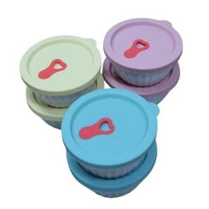 러브아트 냉동밥 용기 전자레인지 냉동실 밥소분 도자기 용기 300ml WFLQJ34