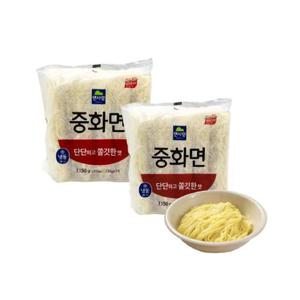 면사랑 냉동 중화면 1.15Kg X 2개 (230gx5개) 전문점용 아이들식사/J