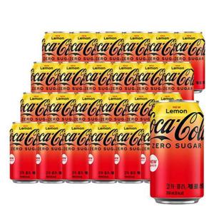 코카콜라제로 레몬 350ml 24캔 (1박스)r