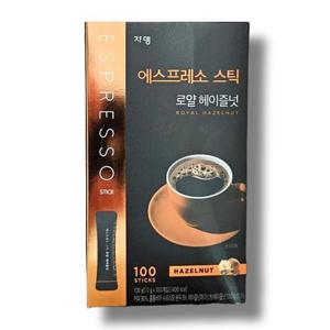 쟈뎅 로얄 헤이즐넛 콜롬비아 수프리모 스틱100개