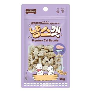 스낵 고양이 비스켓 혼합맛 맛있는 캣간식 연어 고양이스낵 WFOMOWI