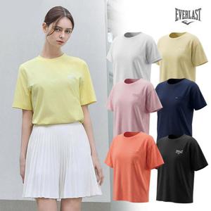 (U)에버라스트 여름 여성 친환경 소로나 냉감 반팔티셔츠 이너티 쿨티 90-110 EVLT2655W