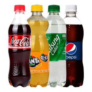 [코카콜라] 코카콜라/환타파인/사이다/펩시500ml 각6페트씩