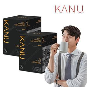 동서 카누 다크 스위트 미니 30T X 2개 아메리카노 커피