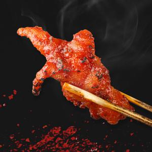 [임꺽정] 국내산 양념 무뼈 닭발 350g x 6팩