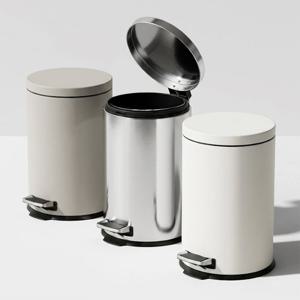 심플리 무소음 대용량 휴지통 종량제 쓰레기통 20L 3종 택1