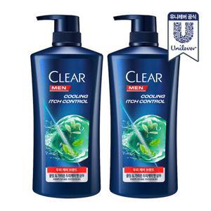 [무료배송] 클리어 맨 쿨링 이치 컨트롤 샴푸 650ml 2개
