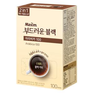 동서 맥심 부드러운 블랙 아라비카 100T