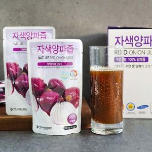 [더싱싱] 무안 자색 양파즙 100ml x 30포 해썹인증