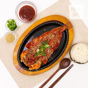 비건 소스 대관령 눈마을 황태 양념구이 10미 (2미x5팩)