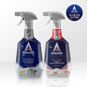 아스토니쉬 배스룸 클리너 750ml+만능얼룩제거 750ml