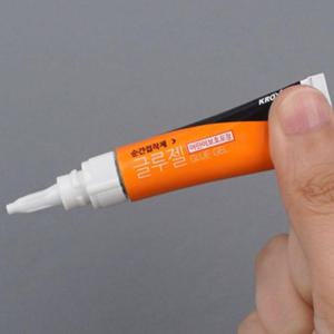 KROXX 순간접착제 글루젤 3g 강력젤타입본드