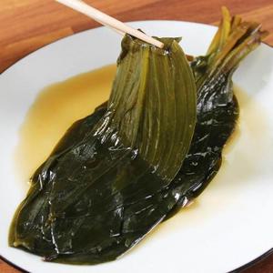 한식 간장 명이나물 장아찌 350g 산마늘 장아찌 명이 장아찌 명이나물무침
