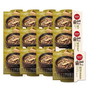 [CJ제일제당]햇반 솥반 버섯영양밥 200g x12개
