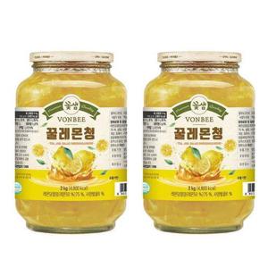 [그로미스]본비 레몬청 2kg 2병 (19146432)