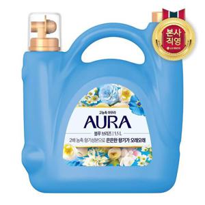 [샤프란]아우라 고농축 섬유유연제 블루브리즈 5.5L