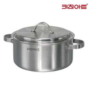 키친아트 프리미오 통5중 냄비 24양수