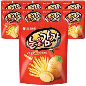 오리온 눈을감자 56g x 9개
