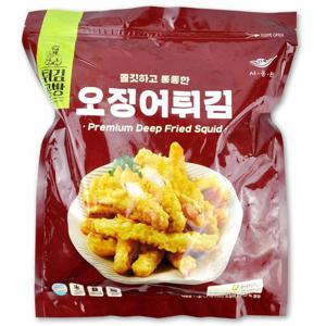 [코스트코] 사옹원 튀김공방 쫄깃하고 통통한 오징어튀김 1kg 아이스박스 발송